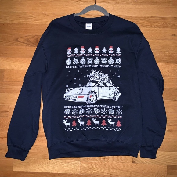 Porsche Ugly Christmas Sweater 